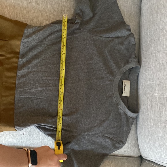 3.1 Phillip Lim Asymmetrical Mixed Media Dress - Picture 7 of 8